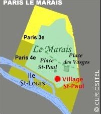 Le Marais  Paris, Paris Le Marais, Place des Vosges, St Paul, ile St Louis,