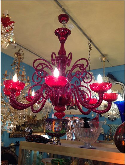 Lustres, luminaires, lampadres, appliques, Murano, verre de venise,