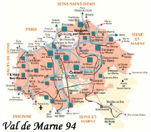 Val de Marne, 94, Ile de France, Cartes des dpartements de France, Carte de France,  itinraire, shopping art, shopping antiquits, shopping art antiques, art shopping, antiques shopping, art antiques shopping in France, map, m