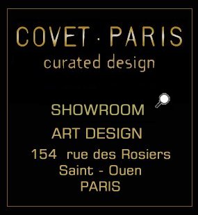 Art design, covet Paris, 154 rue des rosiers 93400 St Ouen Paris