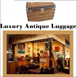 Bagages anciens de luxe,