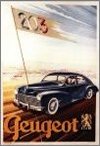 Affiche ancienne, Peugeot 2003