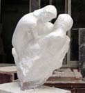 Sculpture figurative en gypse